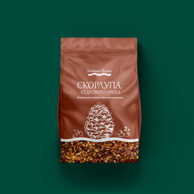 Скорлупа кедрового ореха
